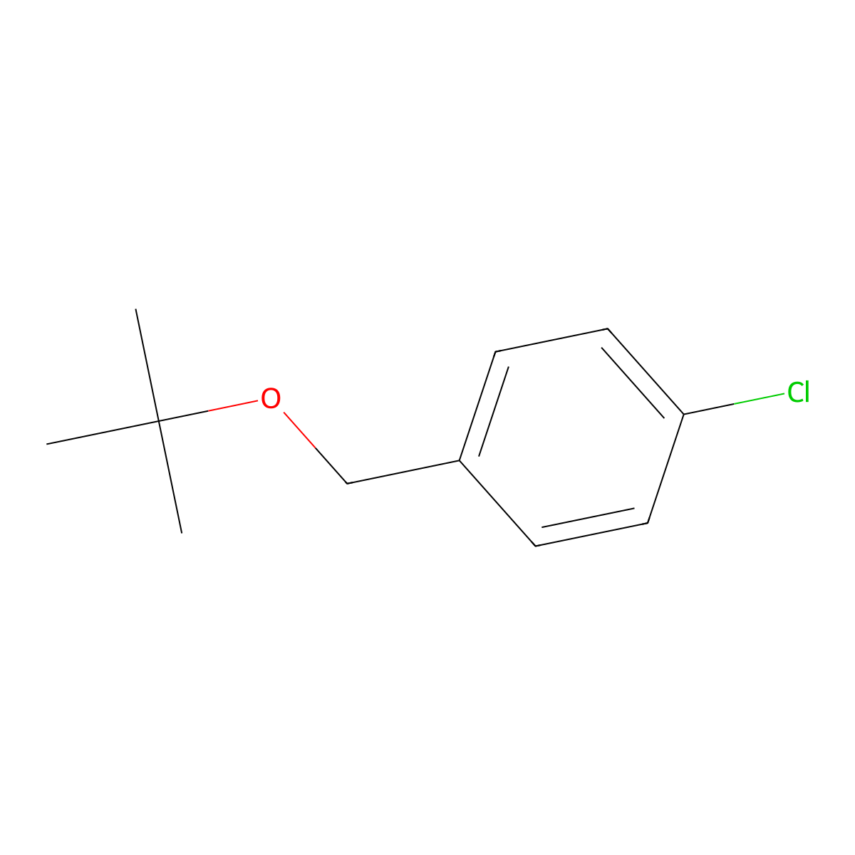 1-[(Tert-butoxy)methyl]-4-chlorobenzene molecular structure, CAS 56636-79-4