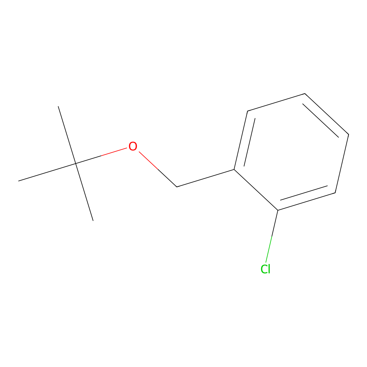 1-[(Tert-butoxy)methyl]-2-chlorobenzene molecular structure, CAS 56636-81-8