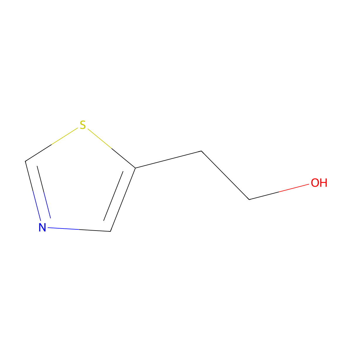 2-(1,3-Thiazol-5-yl)ethan-1-ol molecular structure, CAS 5664-55-1