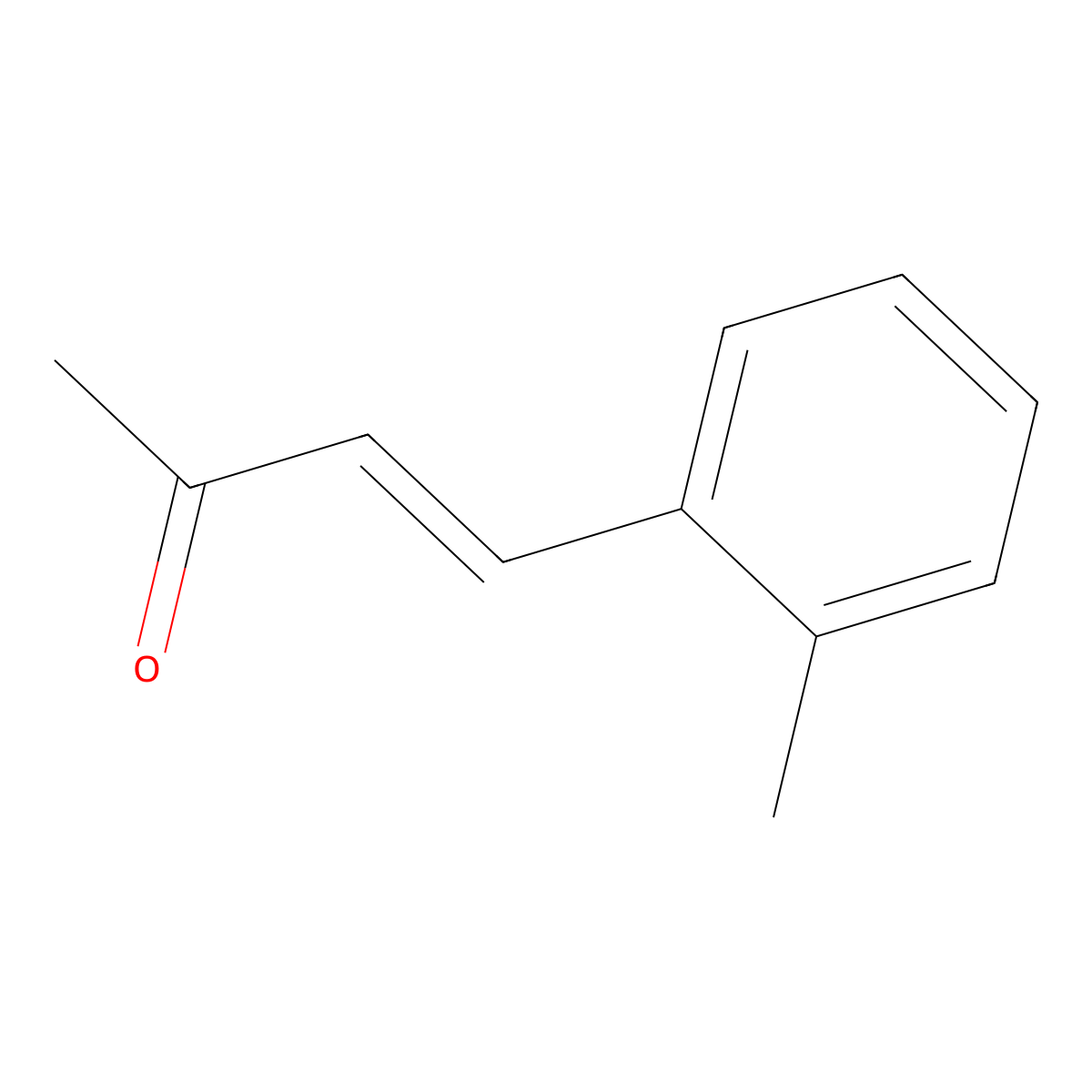 4-(2-Methylphenyl)-but-3-en-2-one molecular structure, CAS 56640-11-0