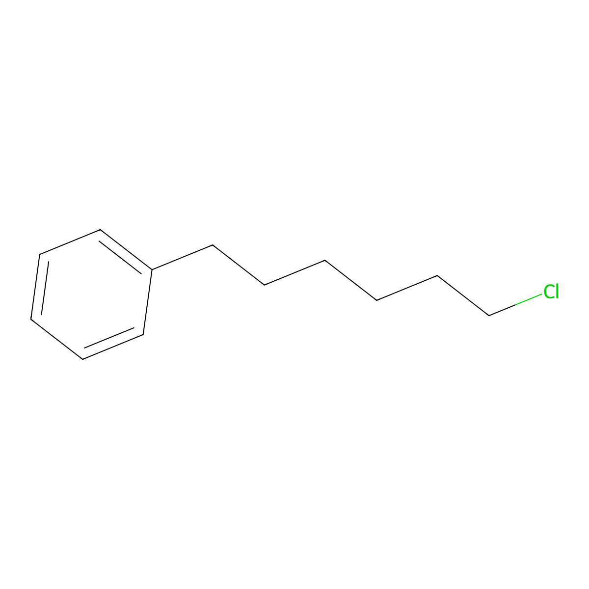 1-Chloro-6-phenylhexane molecular structure, CAS 56644-06-5