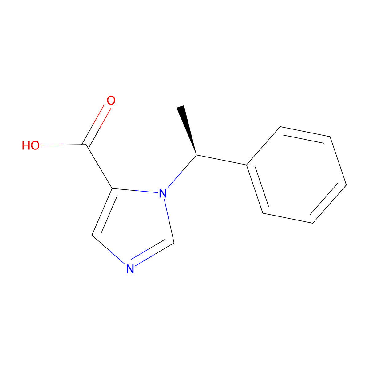 (S)-Desethyl-etomidate molecular structure, CAS 56649-49-1