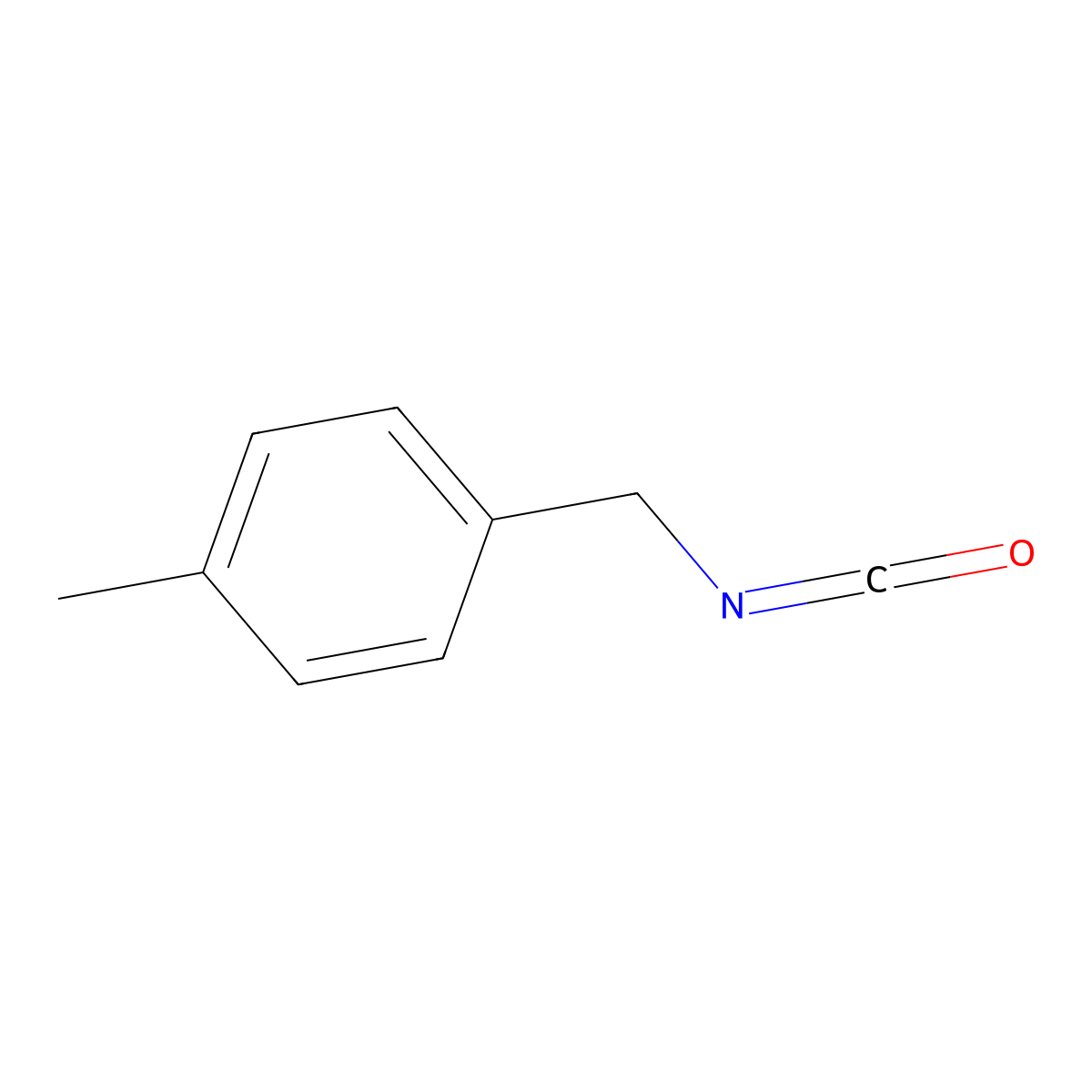 1-(Isocyanatomethyl)-4-methylbenzene molecular structure, CAS 56651-57-1
