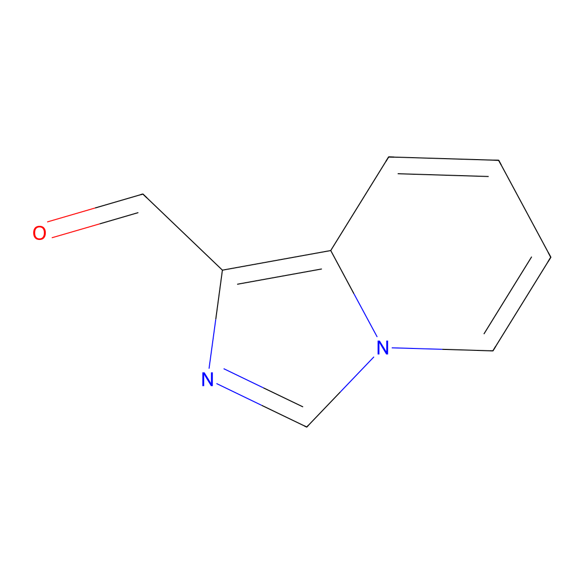 Imidazo[1,5-a]pyridine-1-carbaldehyde molecular structure, CAS 56671-67-1