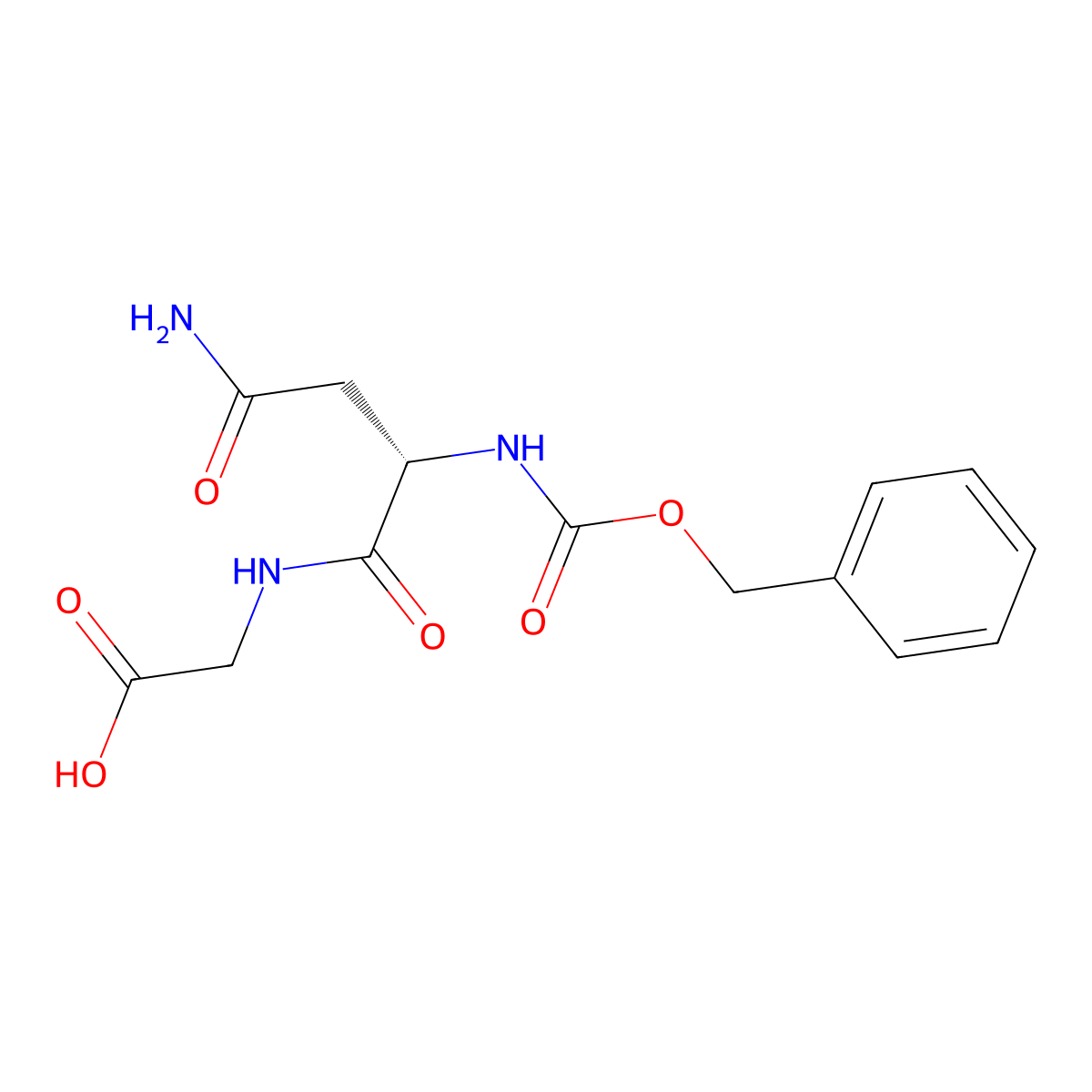 Z-Asn-Gly-OH molecular structure, CAS 56675-97-9