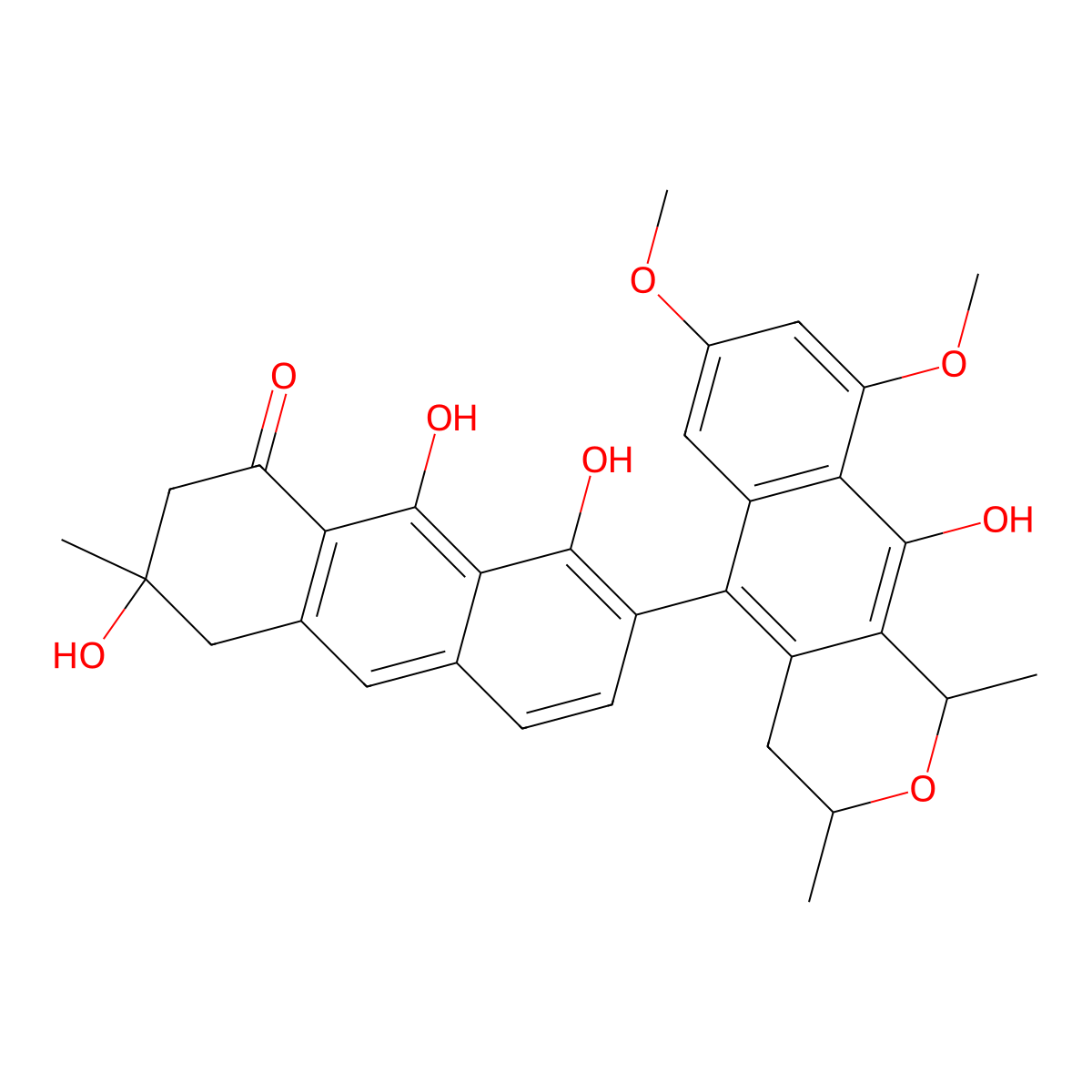 Karwinskia toxin T-544 molecular structure, CAS 56678-09-2