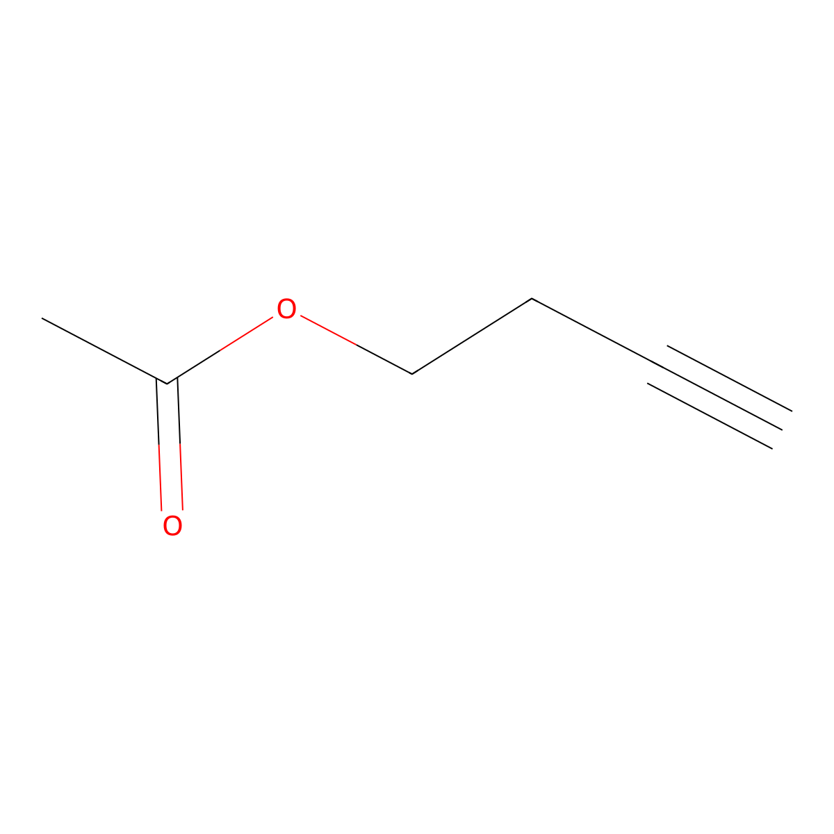 But-3-yn-1-yl acetate molecular structure, CAS 56703-55-0