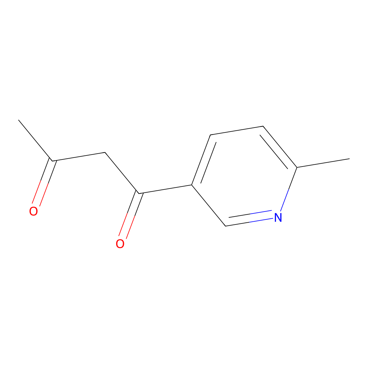 1-(6-Methylpyridin-3-yl)butane-1,3-dione molecular structure, CAS 56703-83-4
