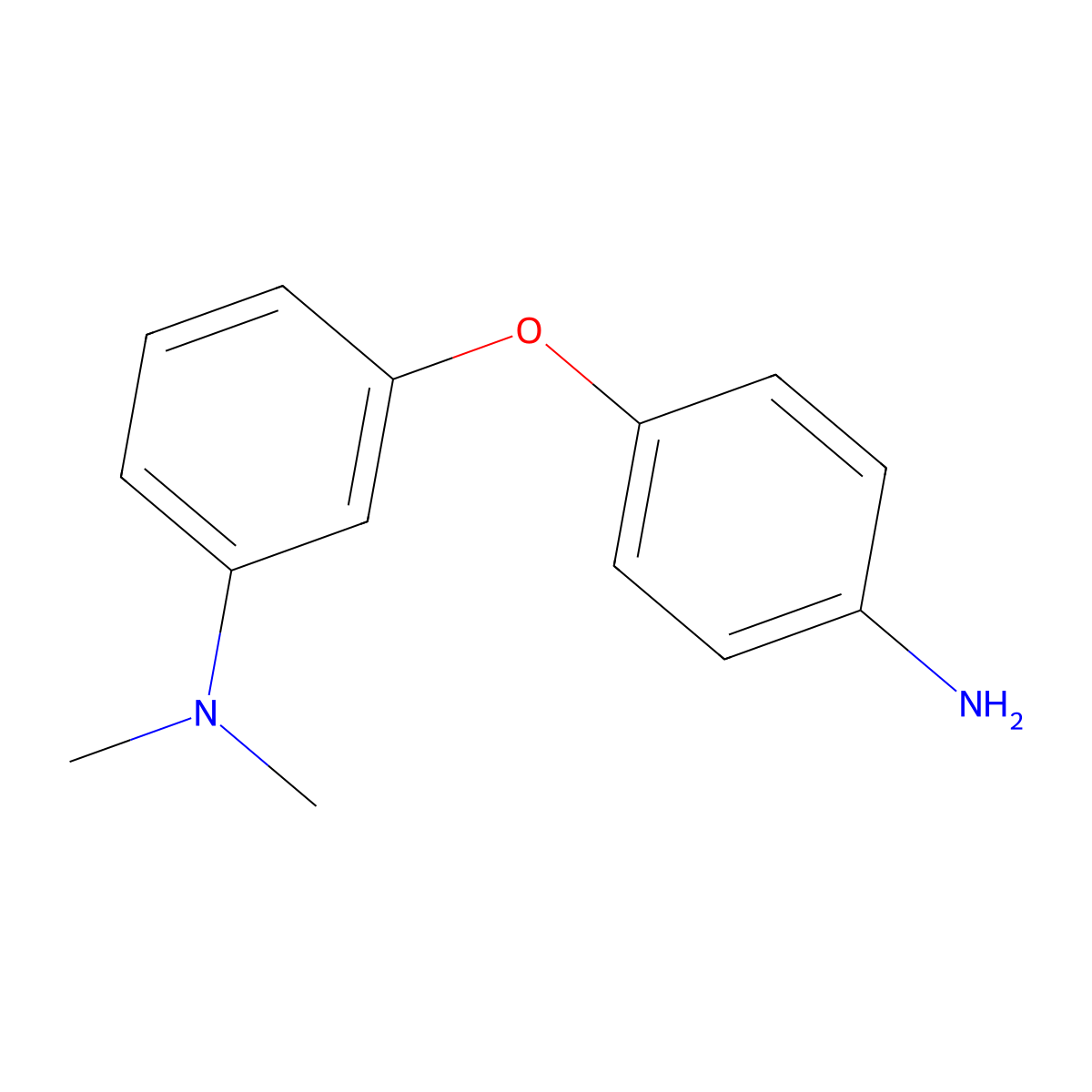 N-[3-(4-Aminophenoxy)phenyl]-N,N-dimethylamine molecular structure, CAS 56705-87-4