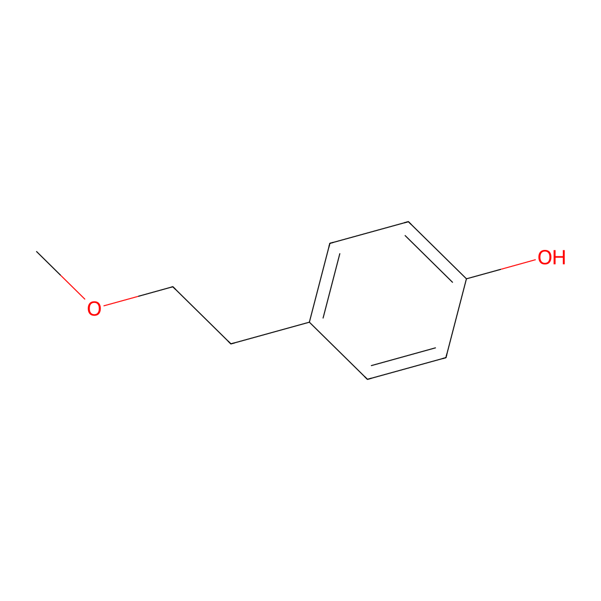 4-(2-Methoxyethyl)phenol molecular structure, CAS 56718-71-9