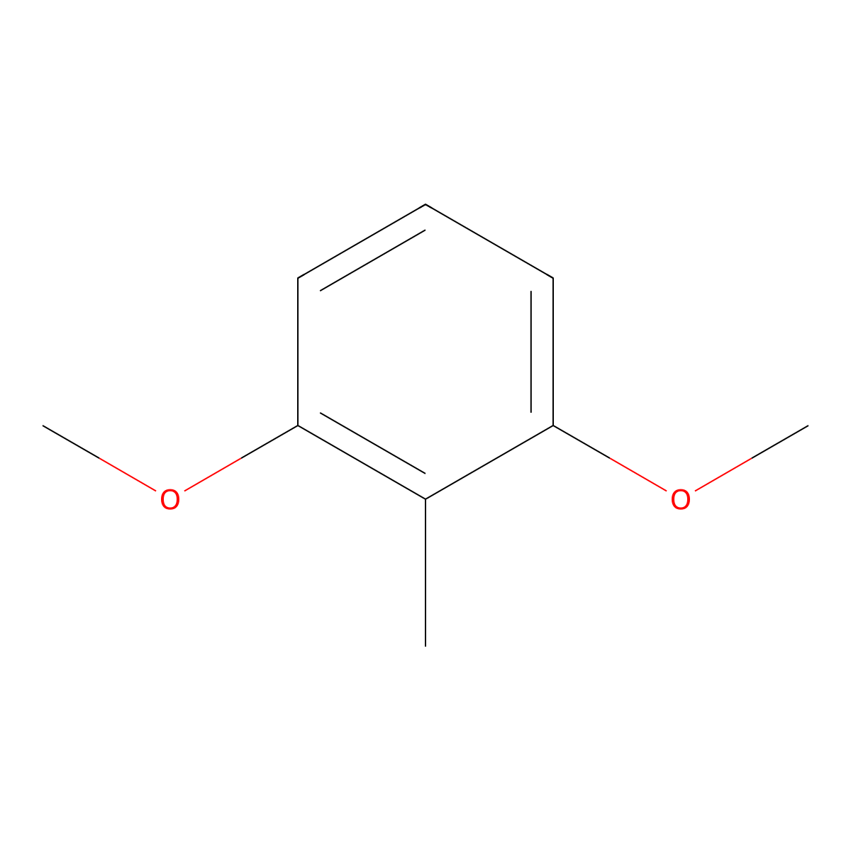 2,6-Dimethoxytoluene molecular structure, CAS 5673-07-4