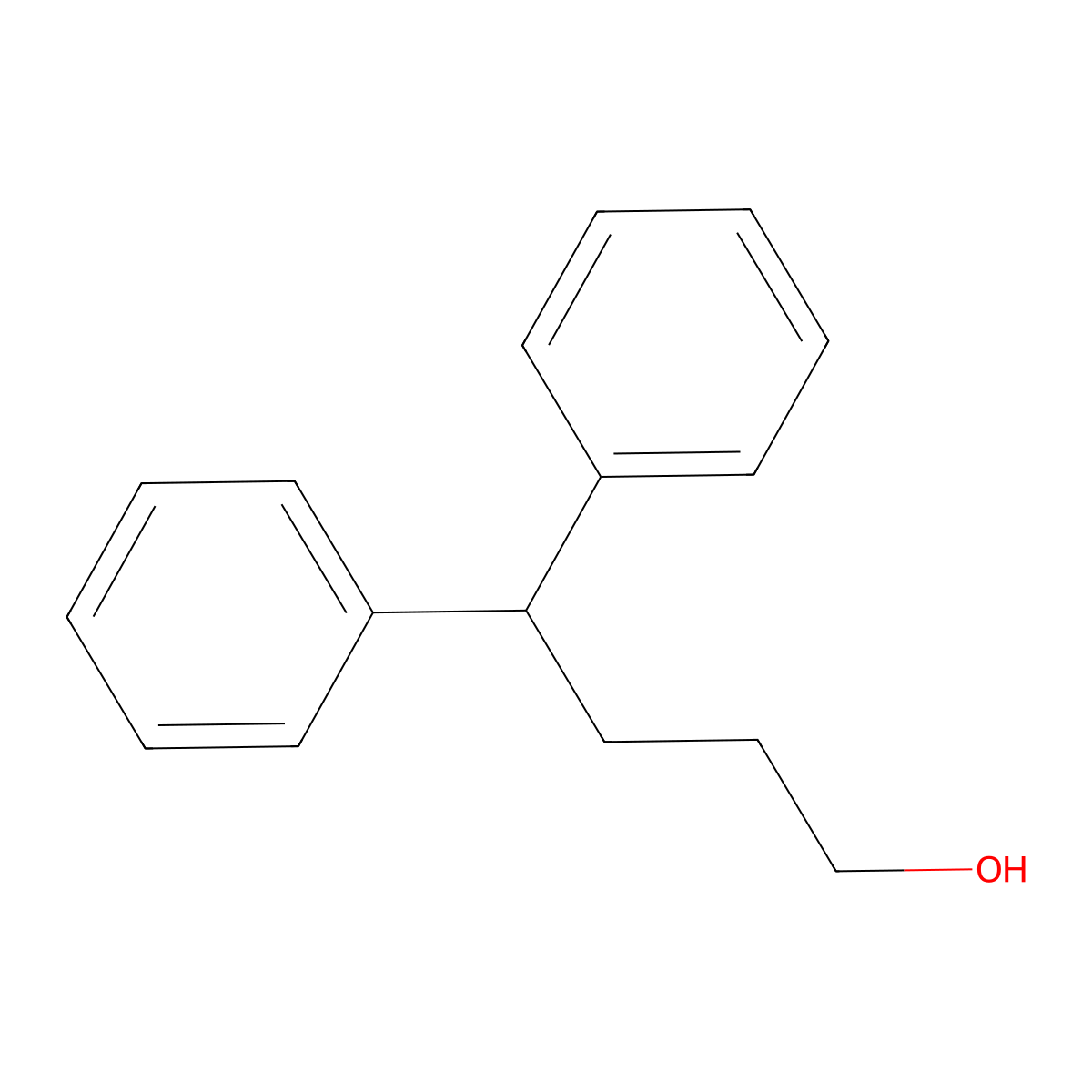 4,4-Diphenylbutan-1-ol molecular structure, CAS 56740-71-7