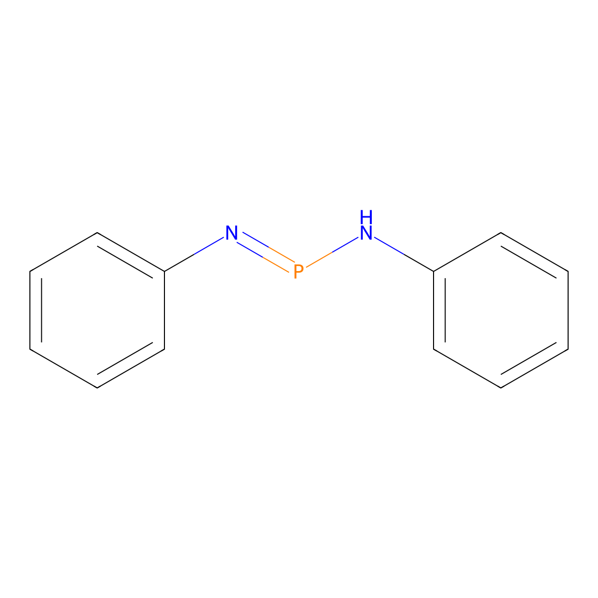 Phosphenimidous amide, n,n'-diphenyl- molecular structure, CAS 5679-59-4