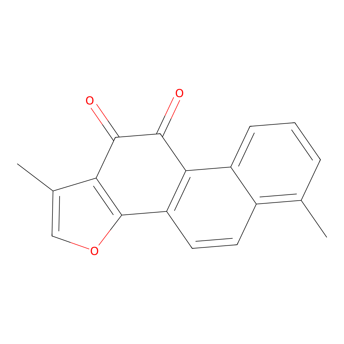 Tanshinone I molecular structure, CAS 568-73-0