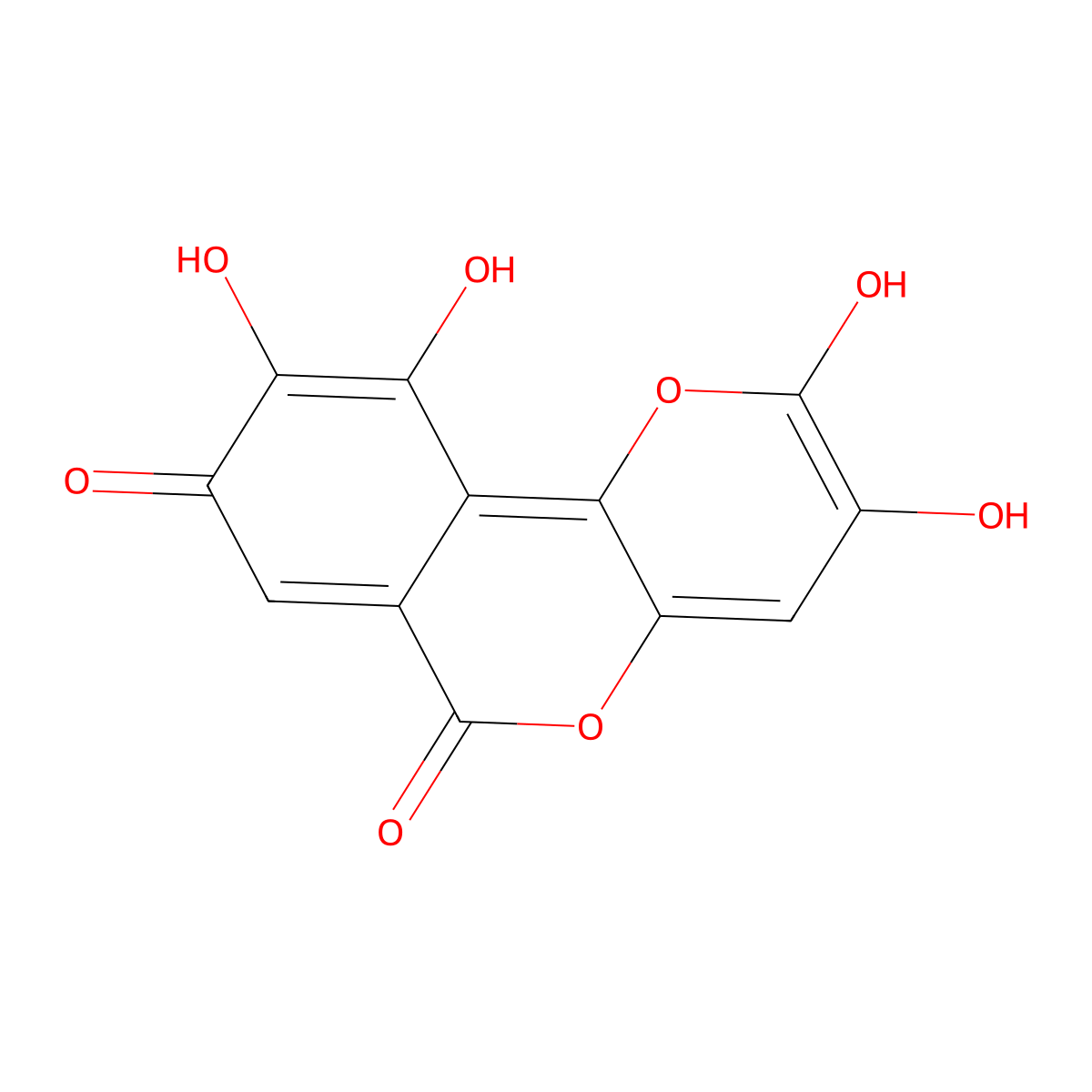 Galloflavin molecular structure, CAS 568-80-9