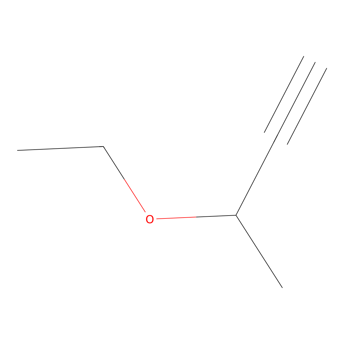 3-Ethoxybut-1-yne molecular structure, CAS 56800-12-5