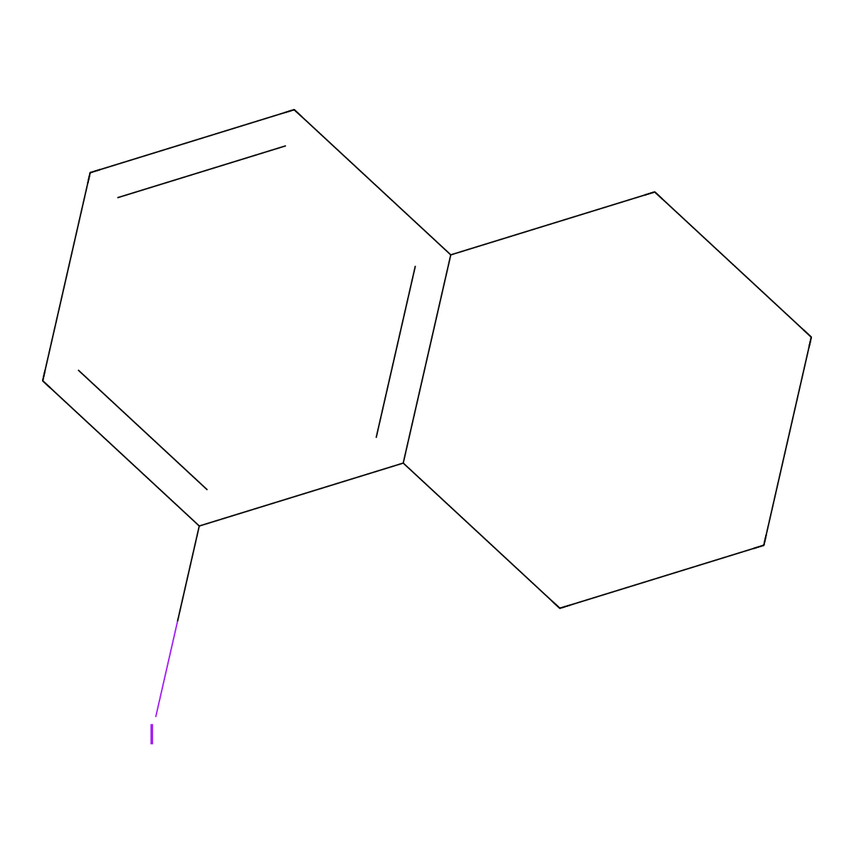 5-Iodo-1,2,3,4-tetrahydronaphthalene molecular structure, CAS 56804-95-6