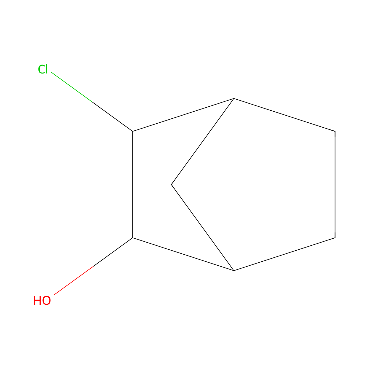 3-Chlorobicyclo[2.2.1]heptan-2-ol molecular structure, CAS 56816-12-7
