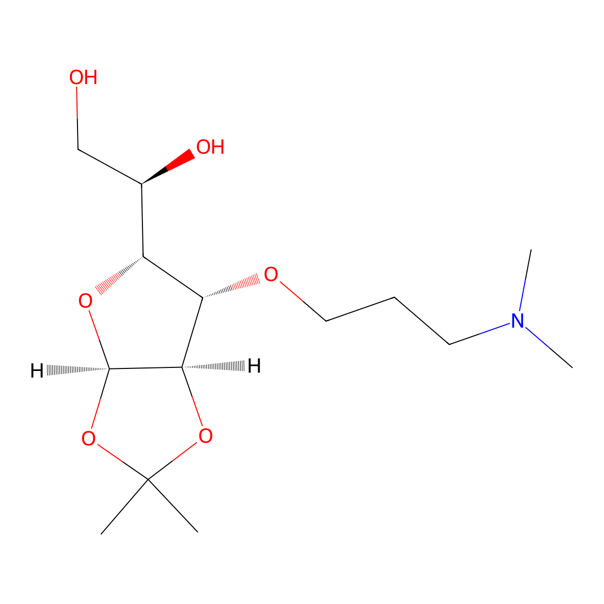 Amiprilose molecular structure, CAS 56824-20-5