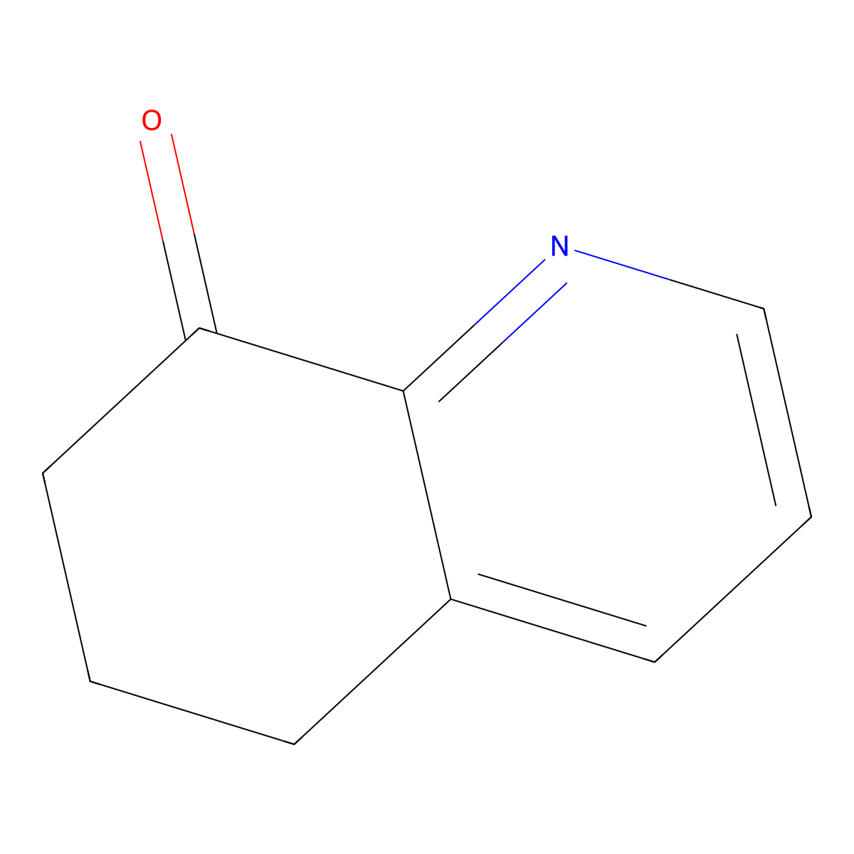 6,7-Dihydro-5H-quinoline-8-one molecular structure, CAS 56826-69-8