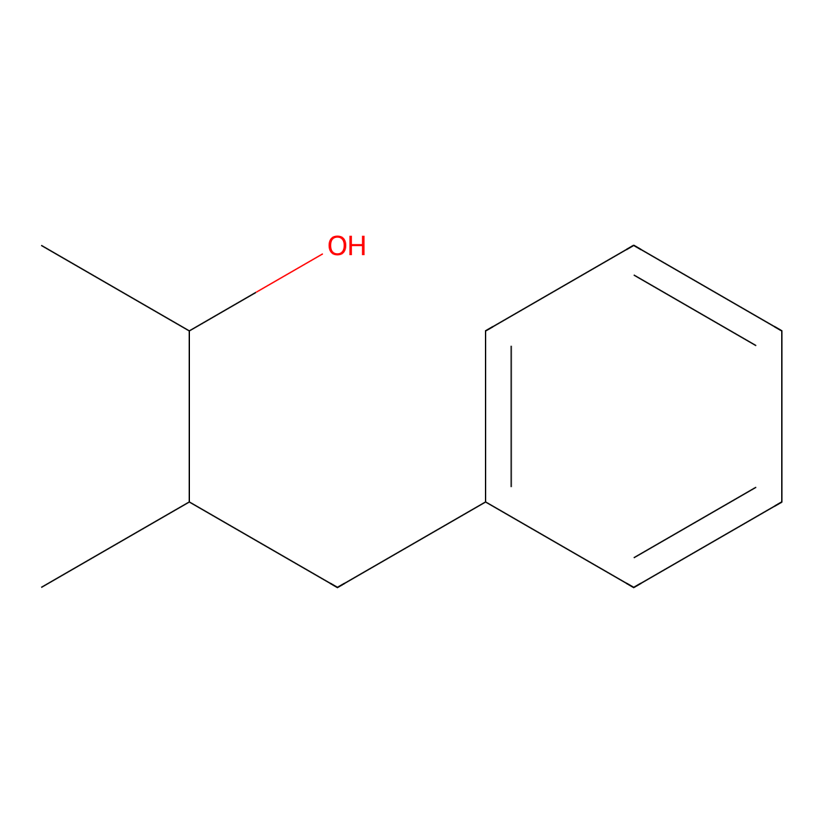 Benzenepropanol, alpha,beta-dimethyl- molecular structure, CAS 56836-93-2
