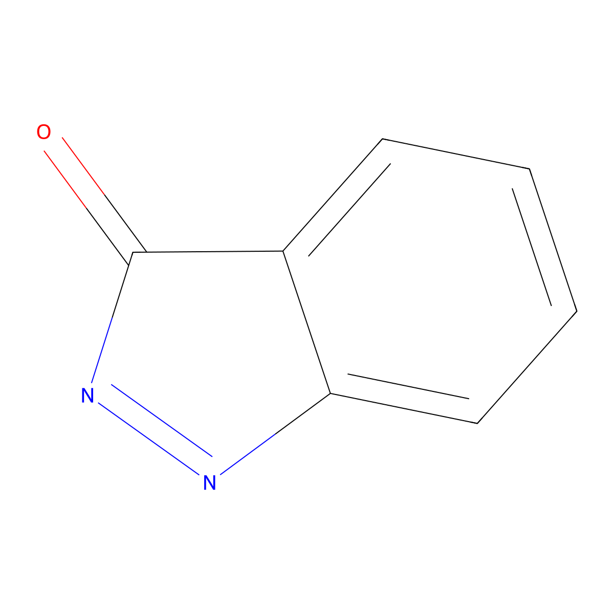 3H-Indazol-3-one molecular structure, CAS 5686-93-1