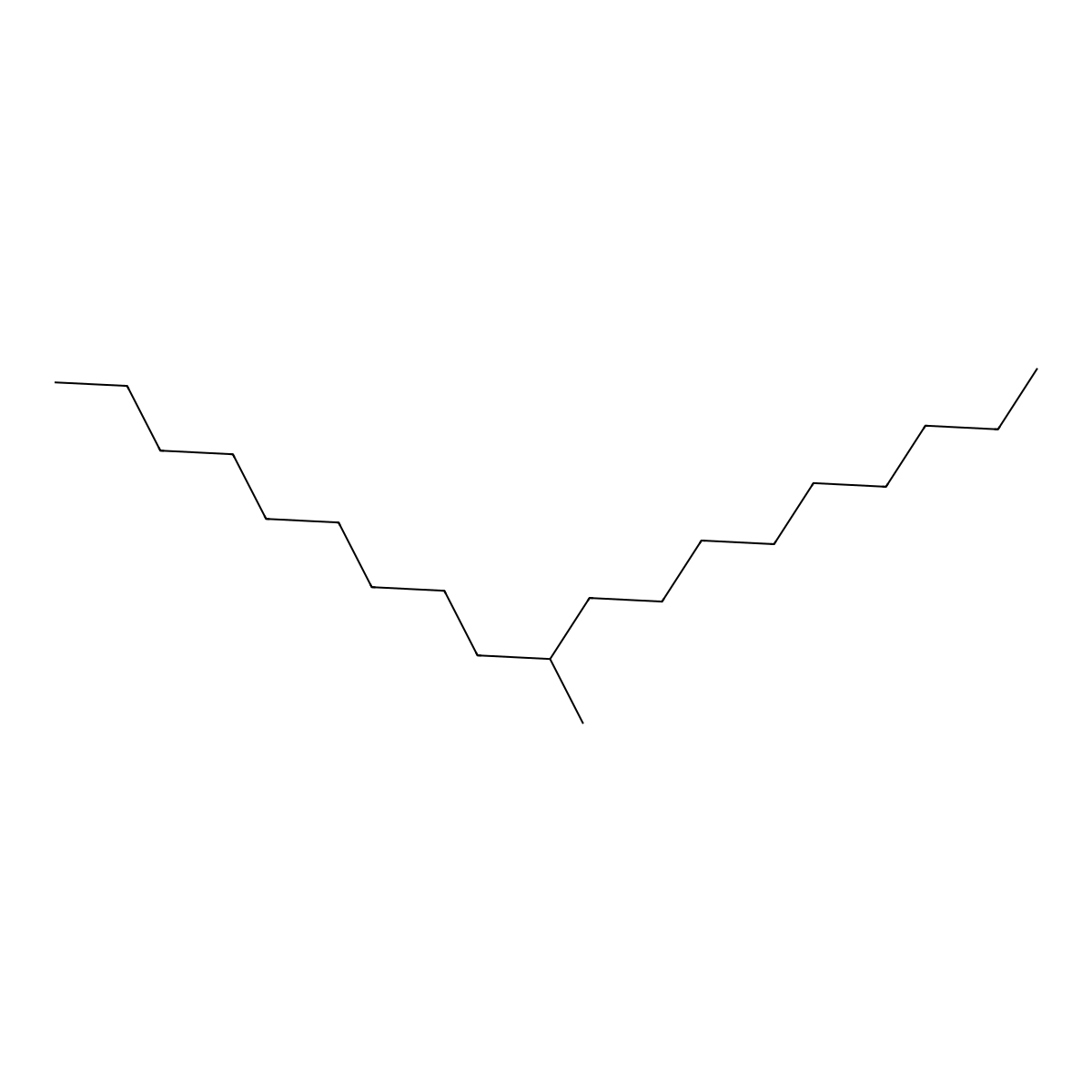 10-Methylnonadecane molecular structure, CAS 56862-62-5