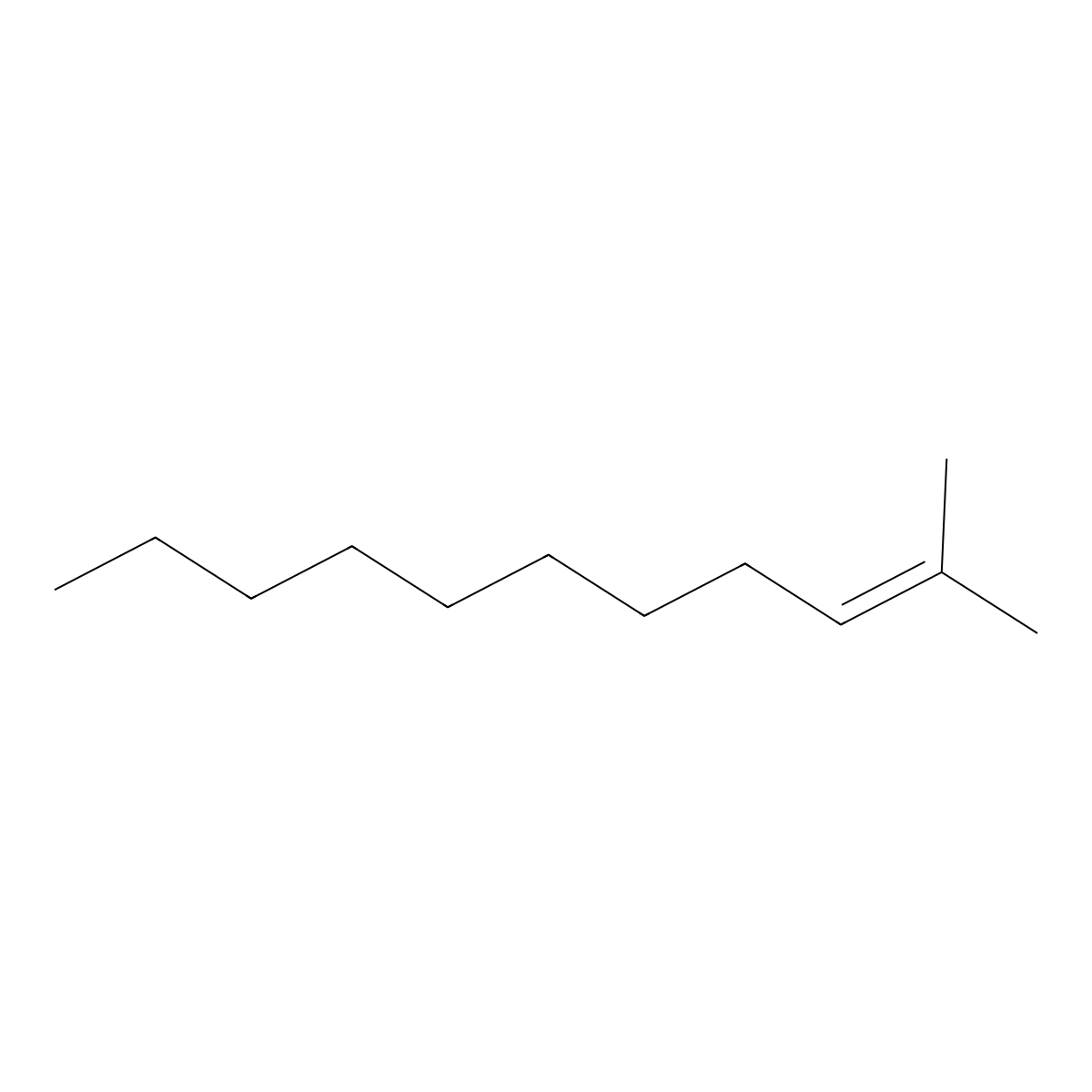 2-Methyl-2-undecene molecular structure, CAS 56888-88-1
