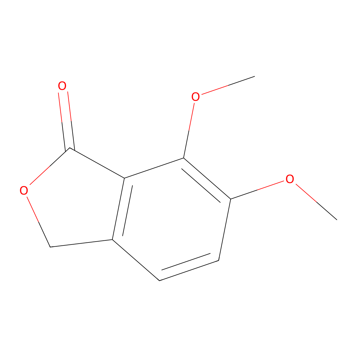 Meconin molecular structure, CAS 569-31-3