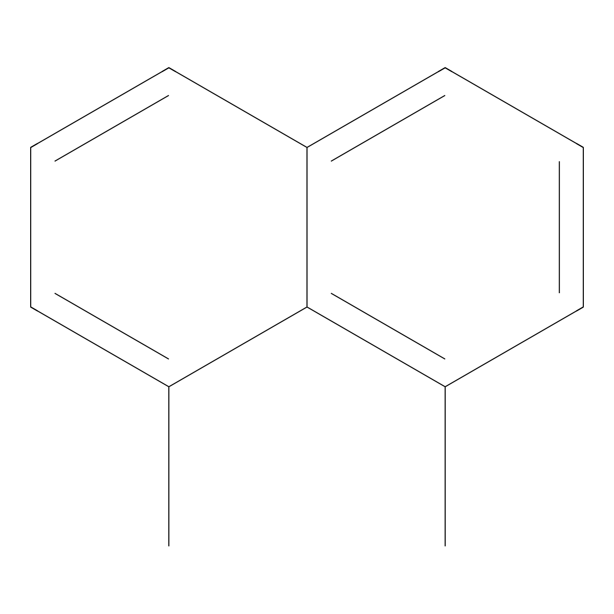 1,8-Dimethylnaphthalene molecular structure, CAS 569-41-5