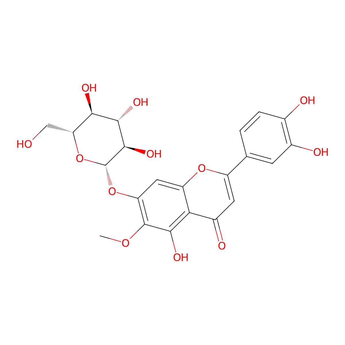 Nepitrin molecular structure, CAS 569-90-4