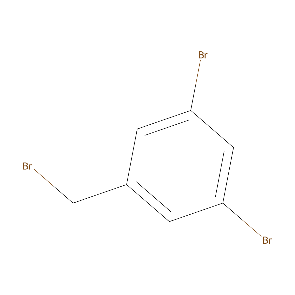 3,5-Dibromobenzyl bromide molecular structure, CAS 56908-88-4