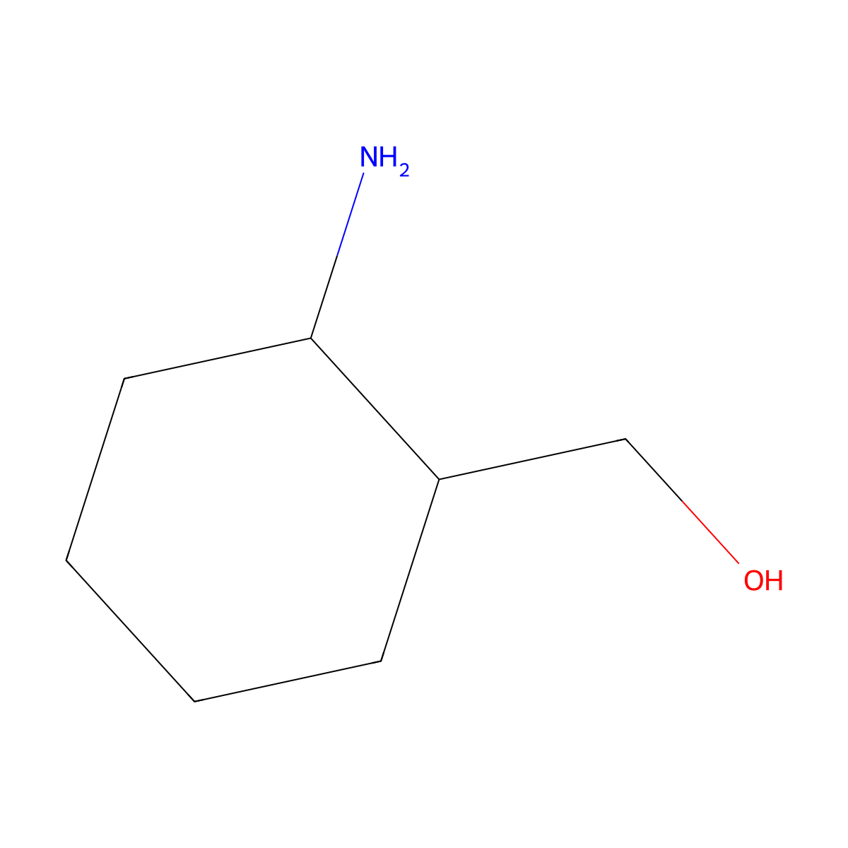 (2-Aminocyclohexyl)methanol molecular structure, CAS 5691-15-6