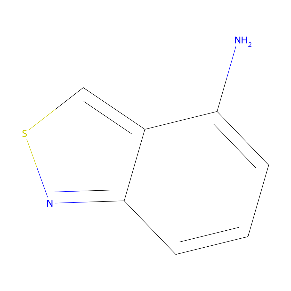 Benzo[C]isothiazol-4-amine molecular structure, CAS 56910-92-0