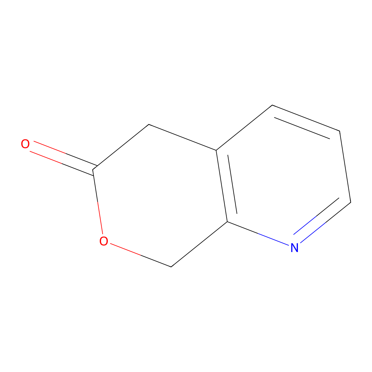 5H-pyrano[3,4-b]pyridin-6(8H)-one molecular structure, CAS 5693-69-6