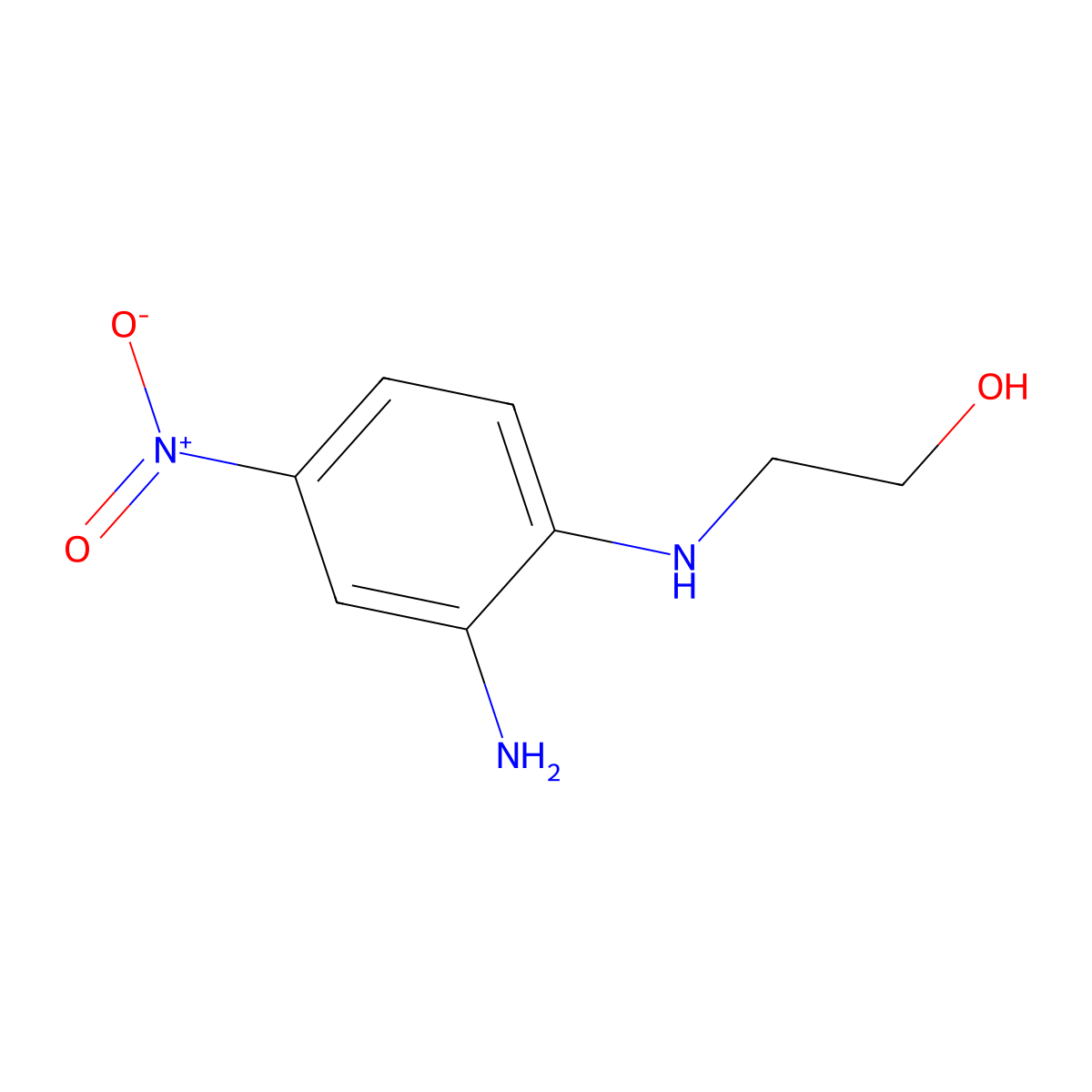 HC Yellow 5 molecular structure, CAS 56932-44-6