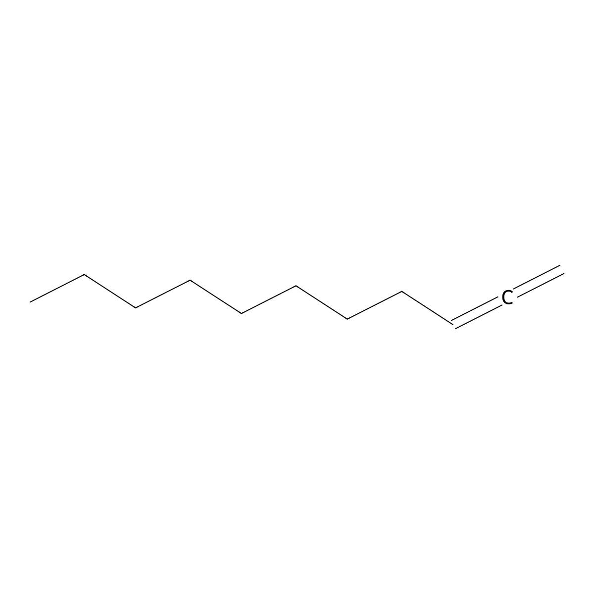 1,2-Undecadiene molecular structure, CAS 56956-46-8