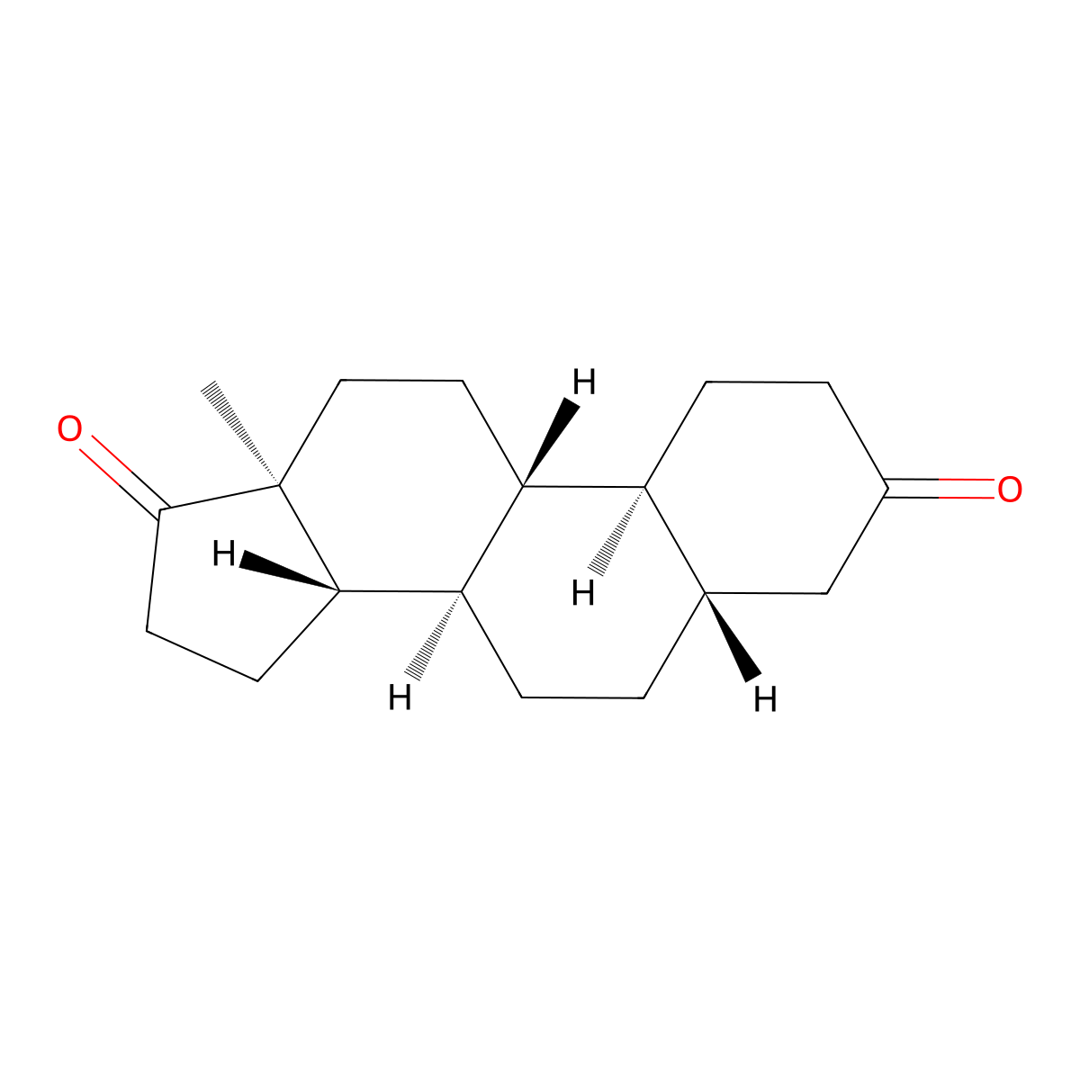 Estrane-3,17-dione molecular structure, CAS 5696-58-2