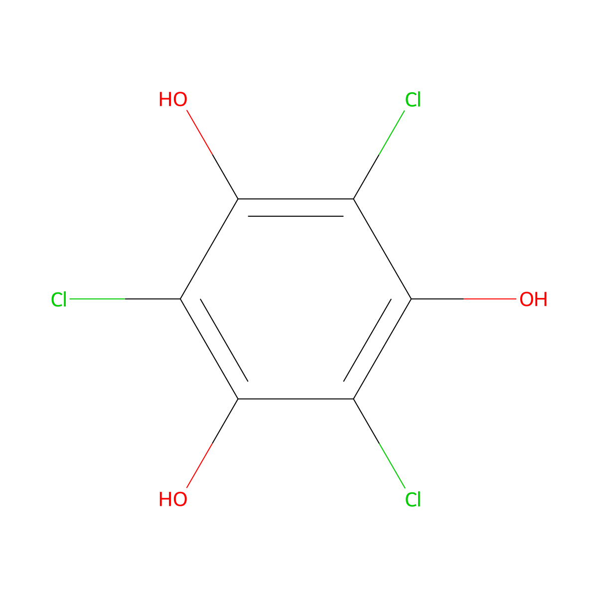 Trichlorophloroglucinol molecular structure, CAS 56961-23-0