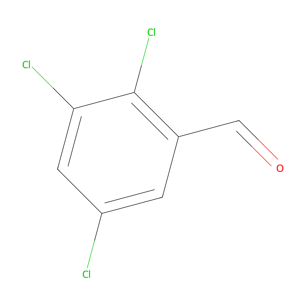 2,3,5-Trichlorobenzaldehyde molecular structure, CAS 56961-75-2