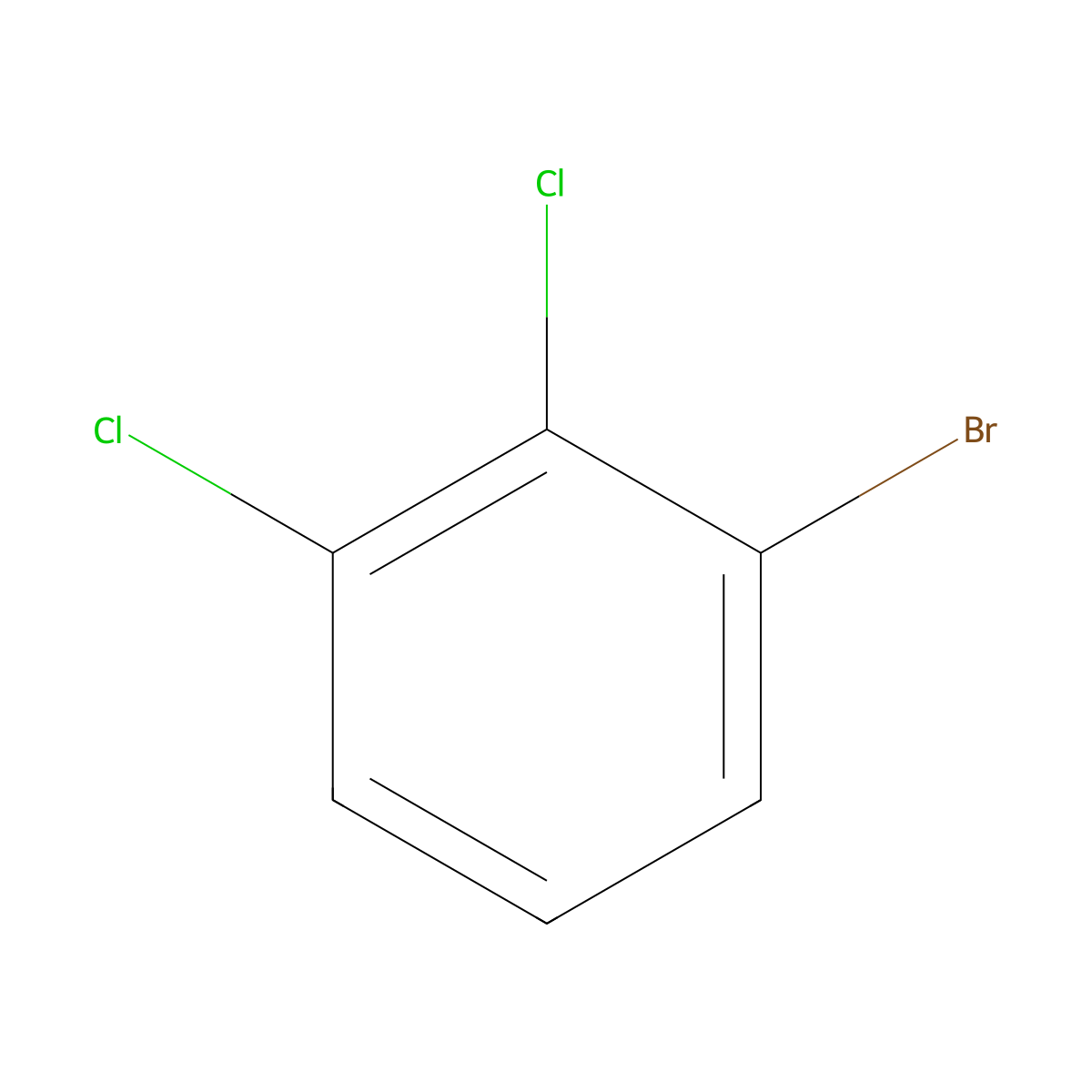 1-Bromo-2,3-dichlorobenzene molecular structure, CAS 56961-77-4