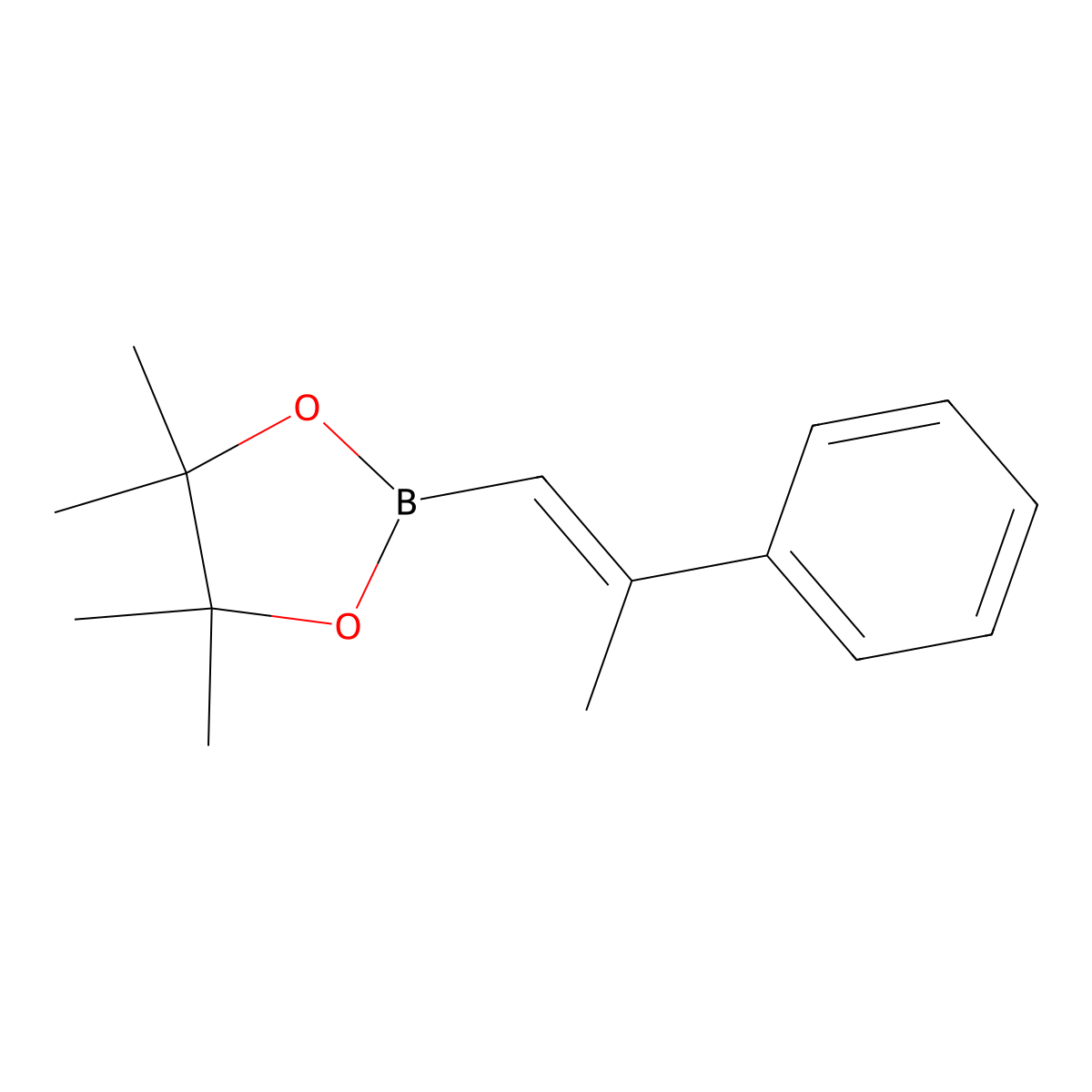 (E)-4,4,5,5-Tetramethyl-2-(2-phenylprop-1-en-1-yl)-1,3,2-dioxaborolane molecular structure, CAS 569669-08-5