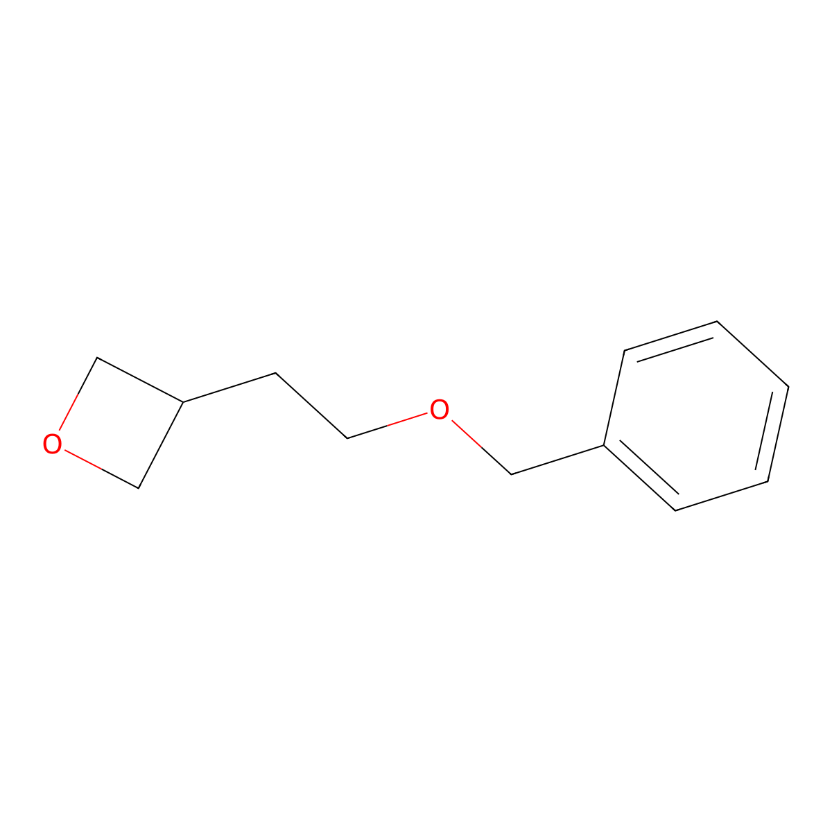 3-[2-(Benzyloxy)ethyl]oxetane molecular structure, CAS 569678-81-5