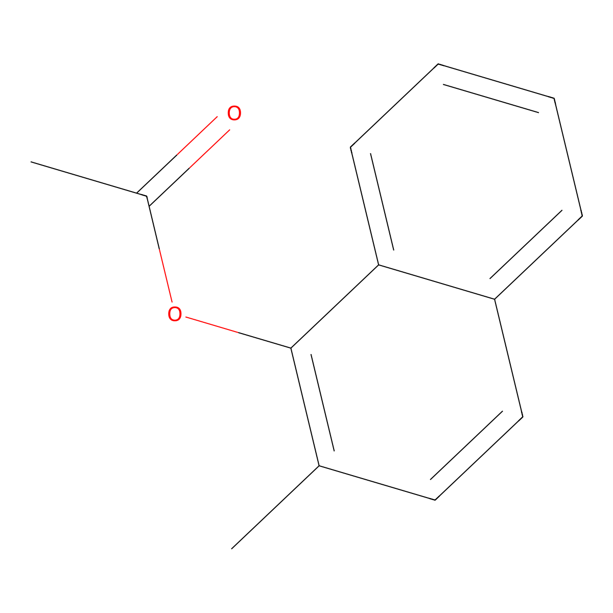 1-Acetoxy-2-methylnaphthalene molecular structure, CAS 5697-02-9