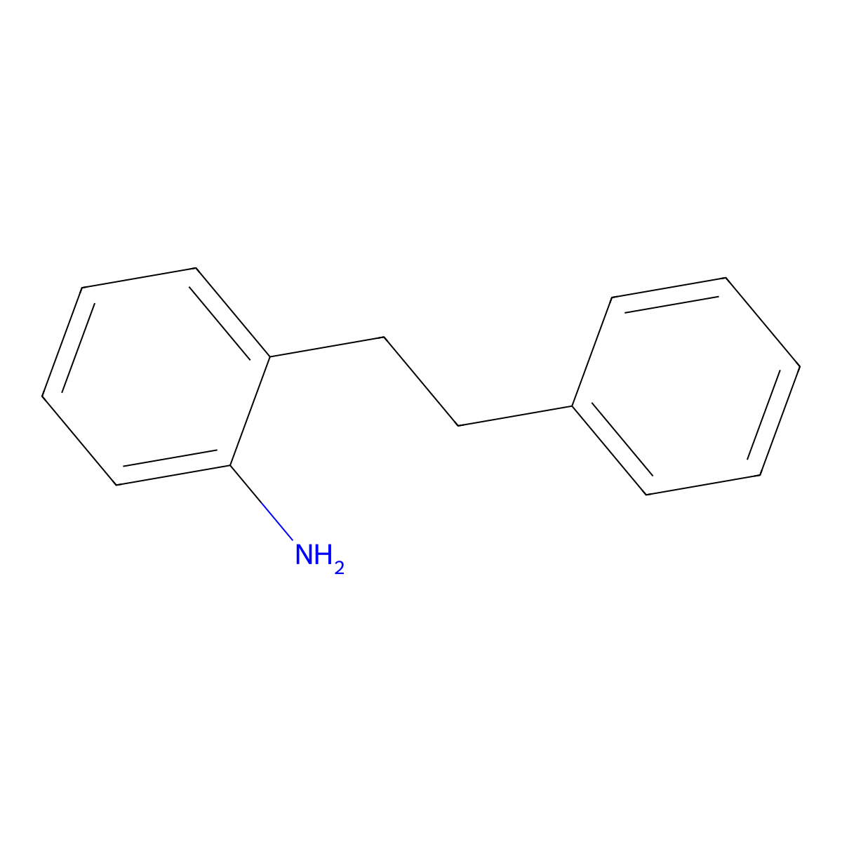 2-(2-Phenylethyl)aniline molecular structure, CAS 5697-85-8