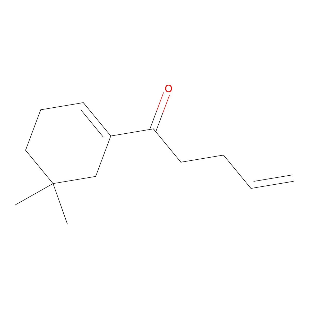 1-(5,5-Dimethylcyclohexen-1-yl)pent-4-en-1-one molecular structure, CAS 56973-85-4