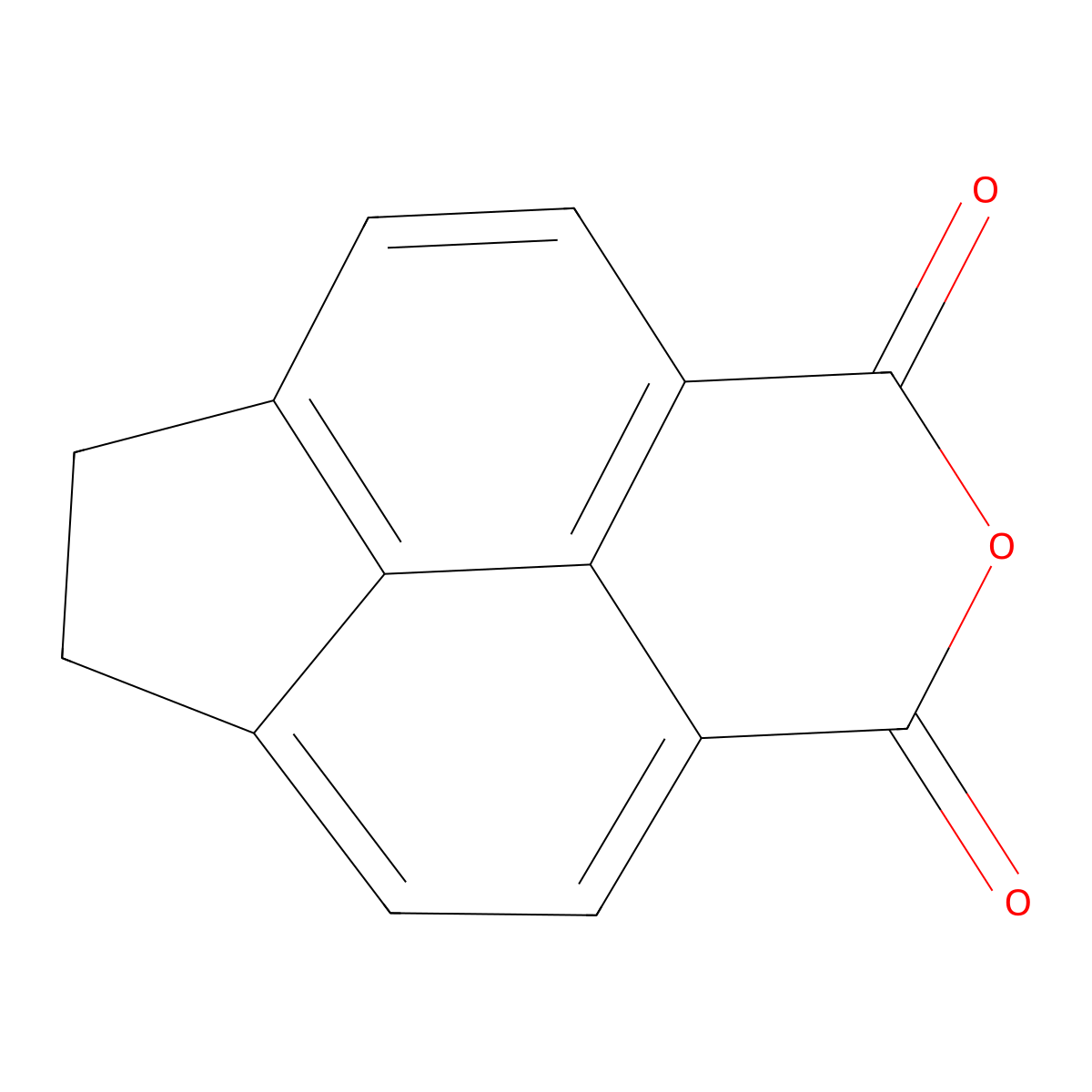 6,7-Dihydroindeno[6,7,1-def]isochromene-1,3-dione molecular structure, CAS 5699-00-3