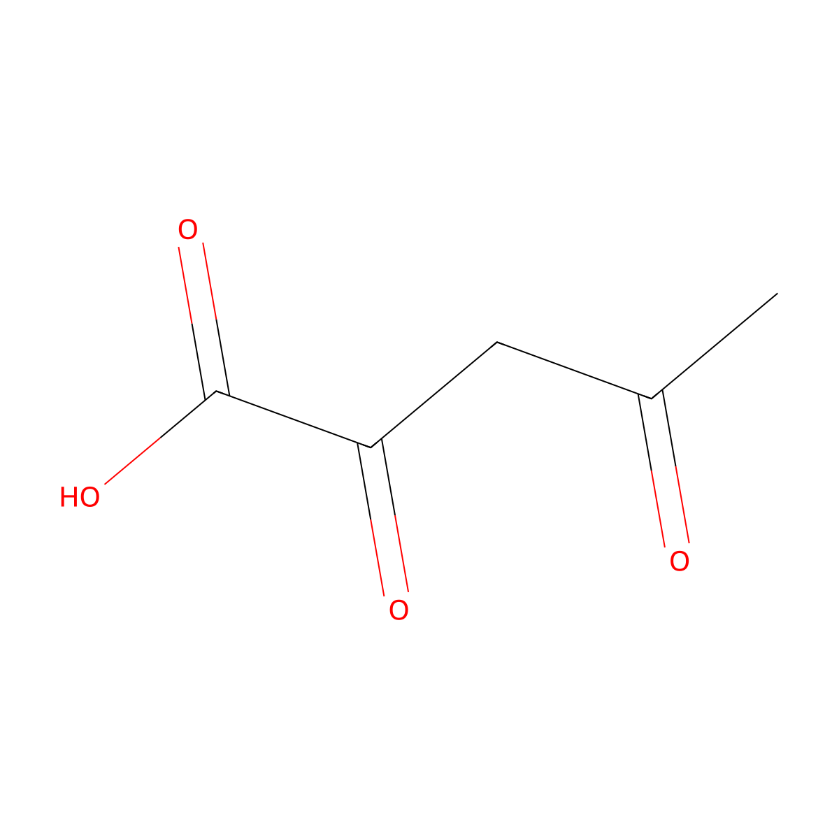 2,4-Dioxopentanoic Acid molecular structure, CAS 5699-58-1
