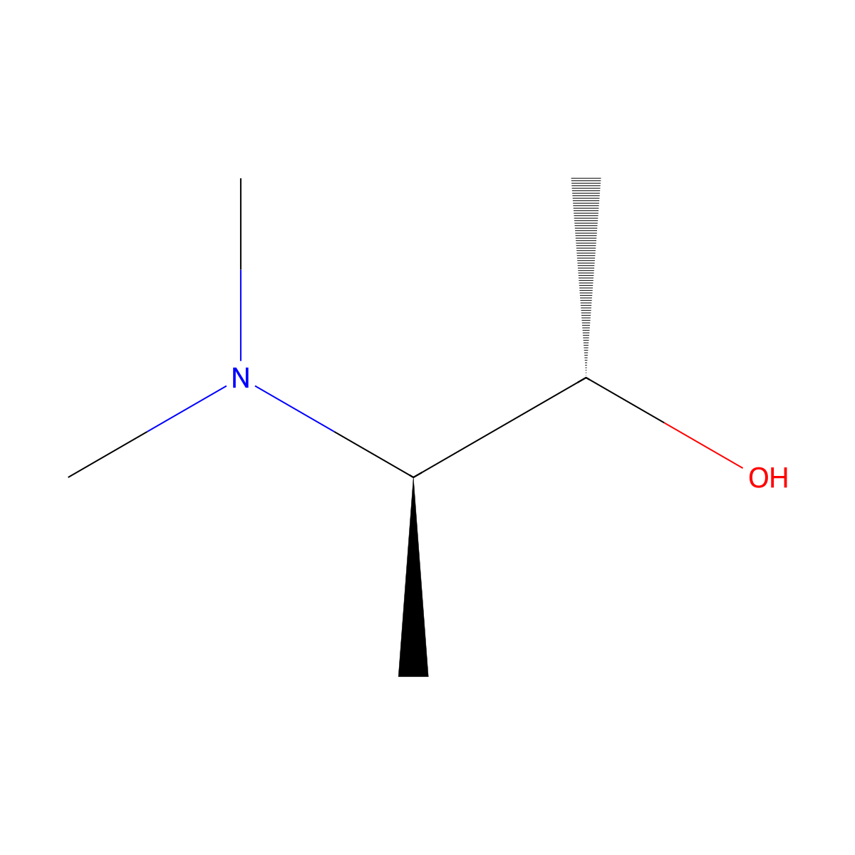 (2S,3R)-3-(dimethylamino)butan-2-ol molecular structure, CAS 56990-39-7