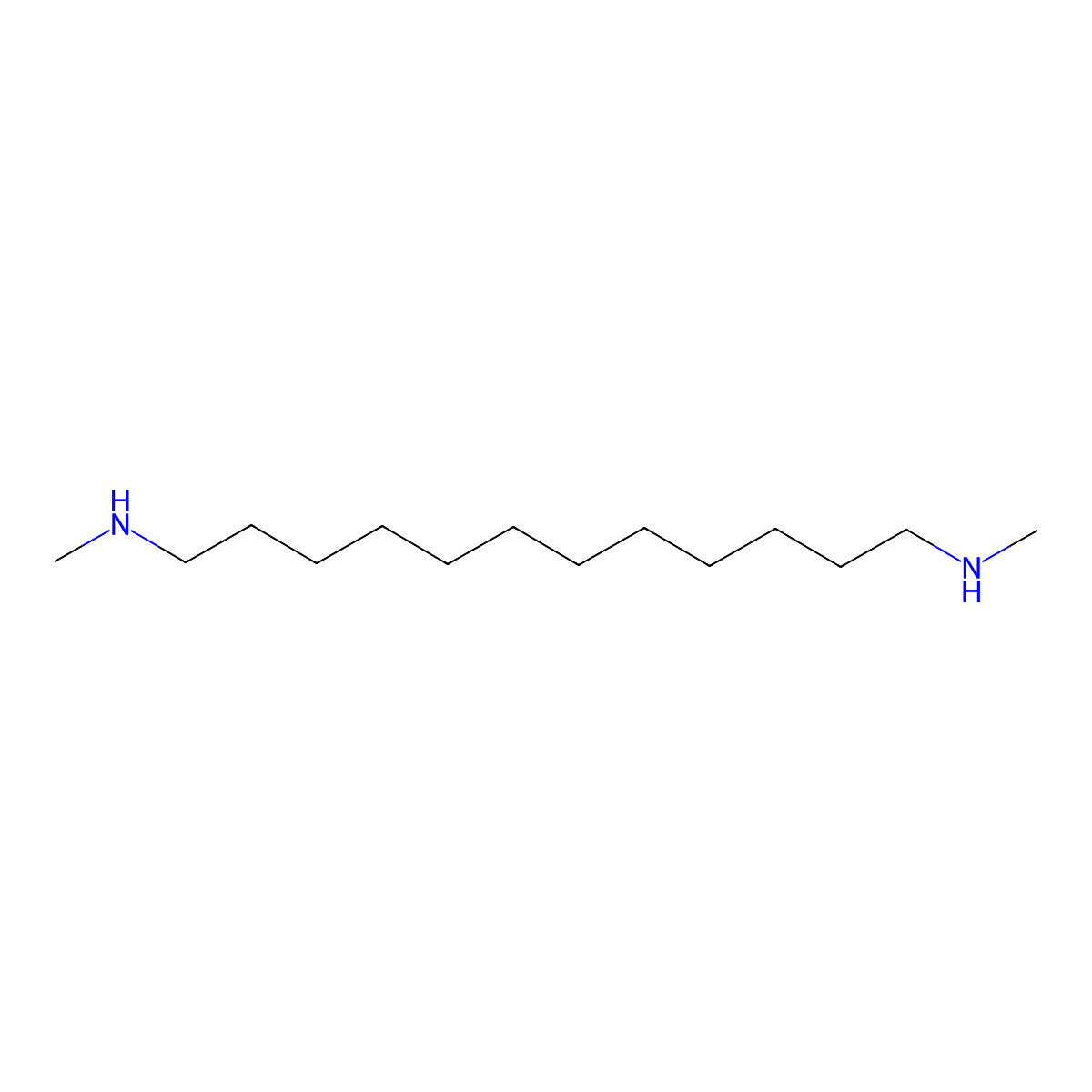 N~1~,N~12~-Dimethyldodecane-1,12-diamine molecular structure, CAS 56992-91-7